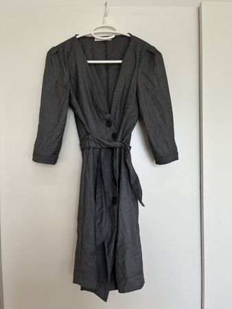 Mango Dress Grey