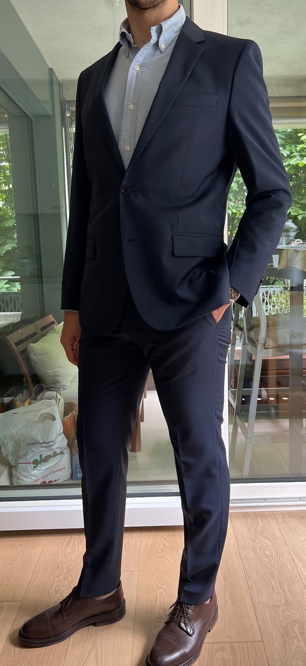 Hugo Boss Completi: Hugo Boss suit- anzug neu – Nuovo e nell'imballaggio originale da Corsier GE venduto da Karol_save_planet 1