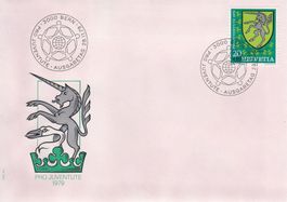 1979 Pro Juventute 4 FDC
