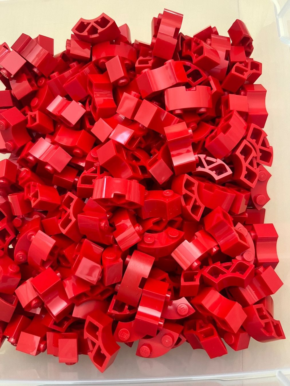 Lego Kit di costruzioni: Lego 30x Rundstein 2x2 ( 85080) rot – Usato da Basel venduto da Swi-7621