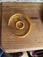 Set Armband Ring vergoldet
