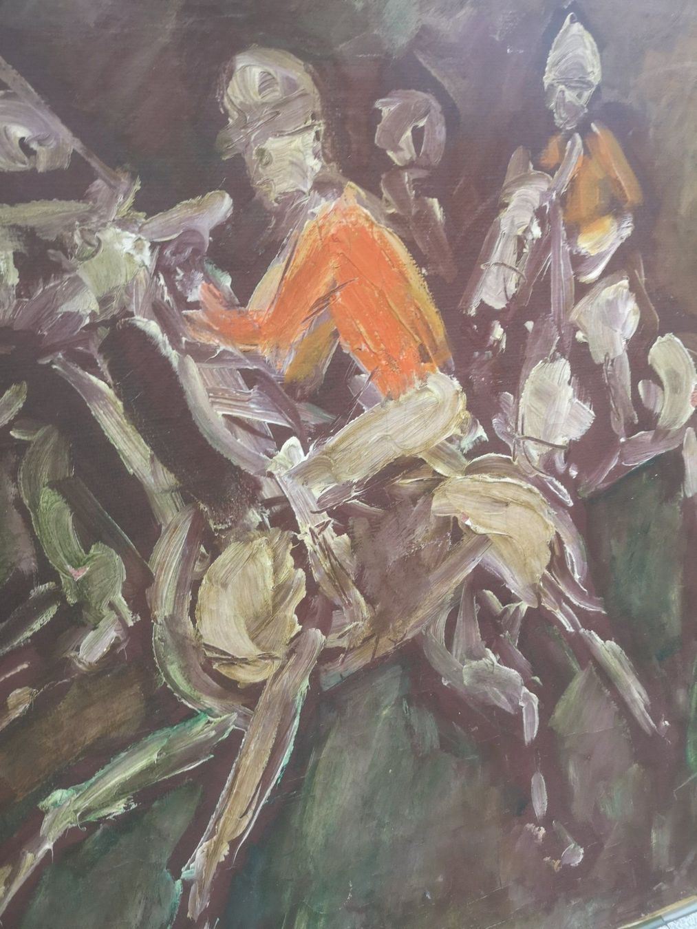 Dipinti: GRANDE HUILE SUR TOILE SIGNÉE – Usato da Genève venduto da Qanil77 3