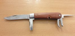 1939 Wenger WW2 Militar Holz Vintage sackmesser