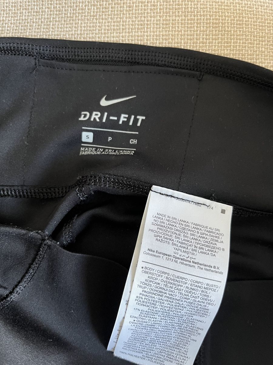 Nike Leggings: Nike Dri-FIT Black Leggings, Size S – Usato da Mies venduto da Nib2011 6