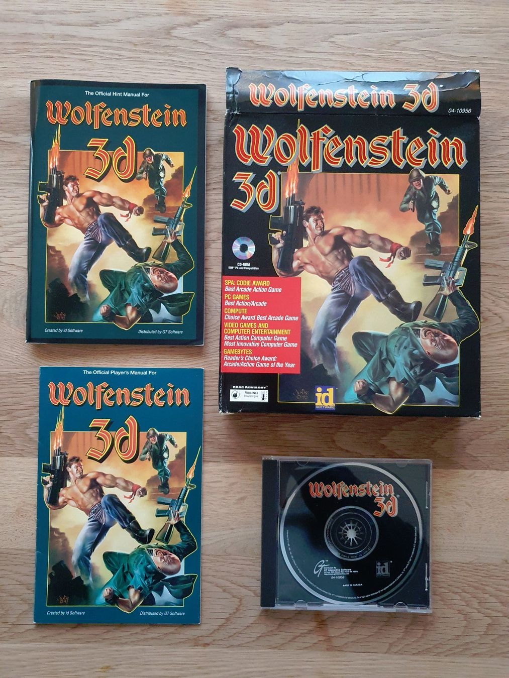 Spiele: PC Game Wolfenstein 3D (1992) Big Box + Strategy Guide – Gebraucht aus Greifensee von perfectioN88 7