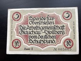 Billet Allemagne 🇩🇪 série I 