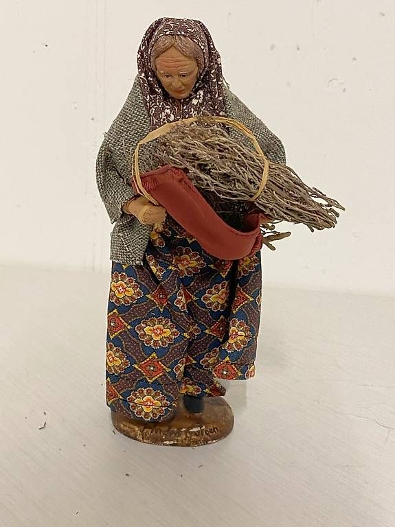 Figuren: Santon femme aux fagots – Gebraucht aus St-Blaise von NSUTT1953 2