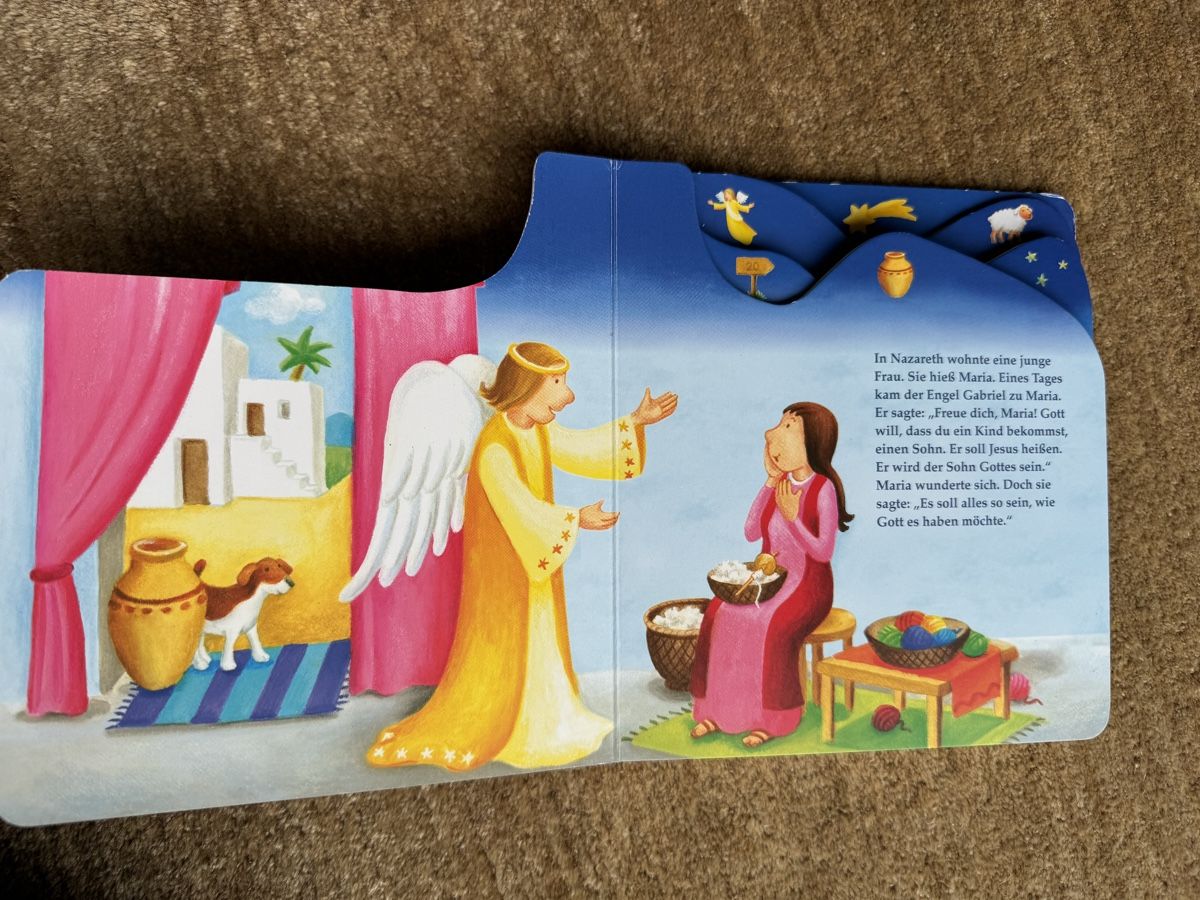 Libri: Weihnachtsbuch -Jesus wird geboren kartoniert – Usato da Aarau venduto da Kilauea 1