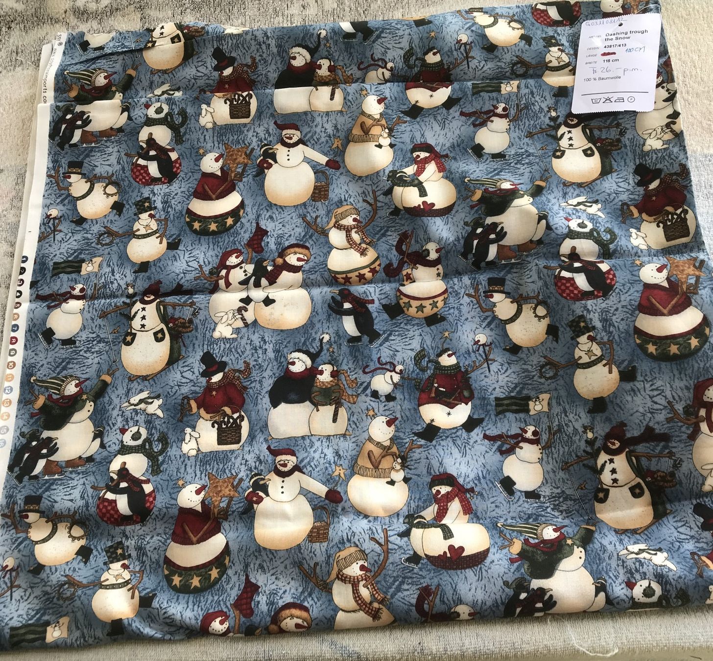 Tessuti: STOFF WEIHNACHTEN CA.100X115CM NEU – Nuovo (secondo la descrizione) da Ostermundigen venduto da wini63