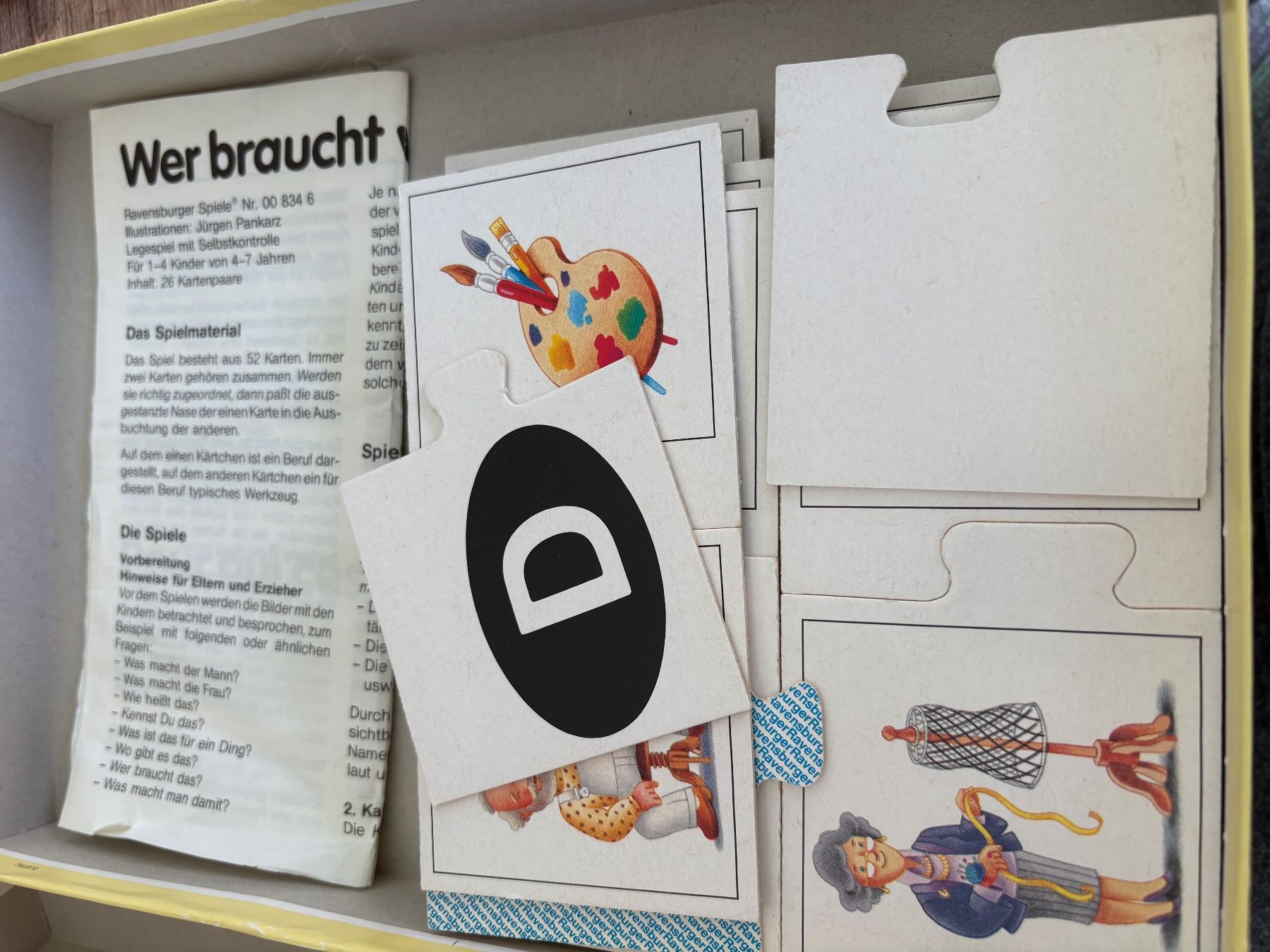 Ravensburger Giochi: Wer braucht was? – Usato da Schübelbach venduto da S1CH 1