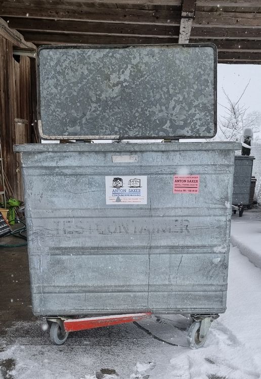 Abfall Container 600 Liter Abfallcontainer (Gebraucht) in Mamishaus für ...