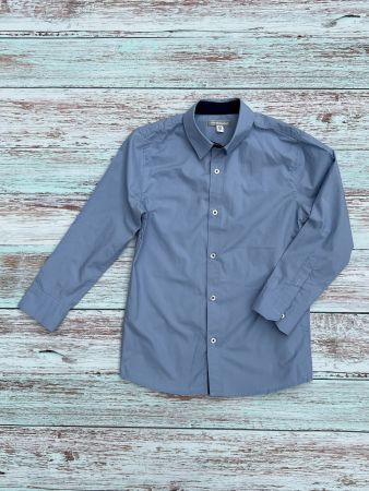 ⭐️ Schönes klassisch blaues Hemd von VERTBAUDET Gr 128 ⭐️