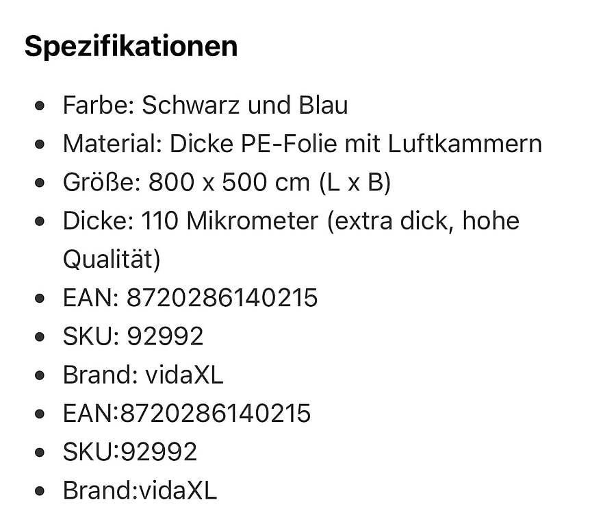 Schwimmbad: Bâche chauffante pour piscines – Gebraucht aus Semsales von dmi82 3
