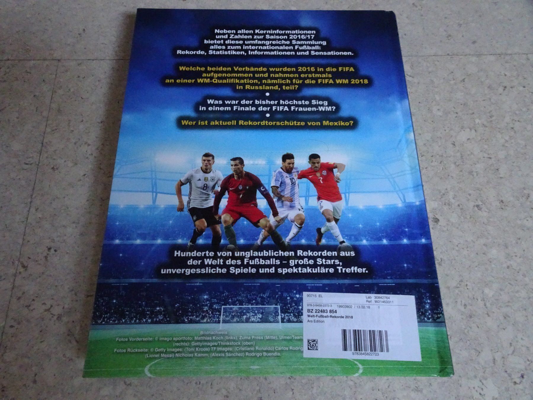 Libri: Weltfussballrekorde 2018 – Usato da Münchenbuchsee venduto da Yothu 1