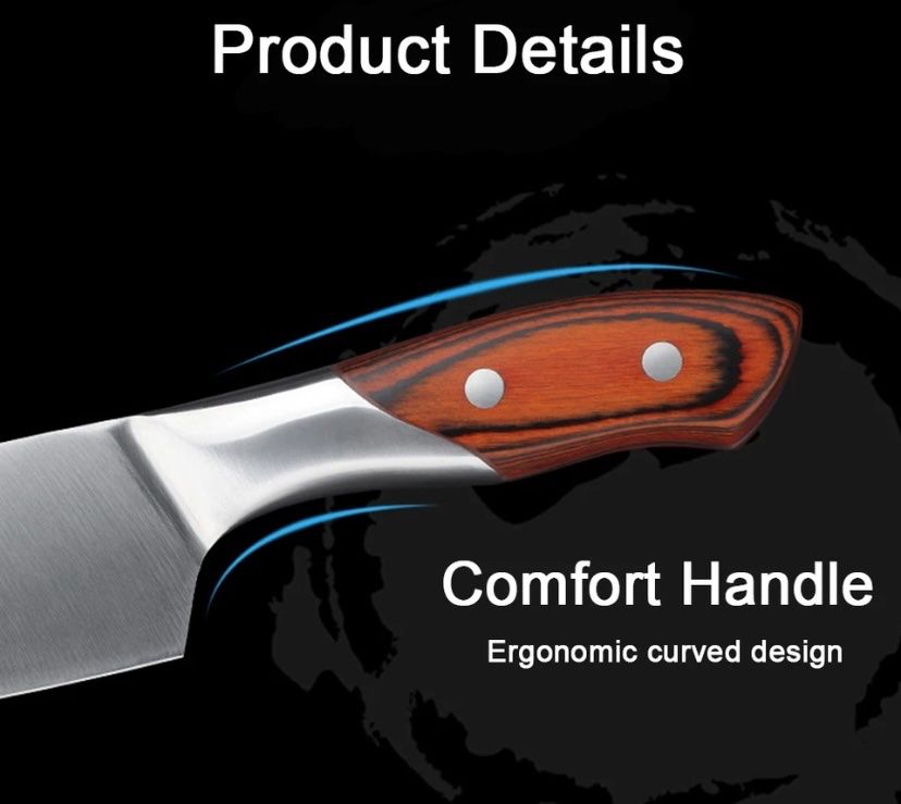 Coltelli da cucina: Chef Messer Razor Sharp Edelstahl Küche Kochmesser / Ab29.40 – Nuovo e nell'imballaggio originale da Seon venduto da Aaargauer01 2
