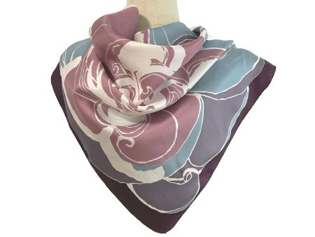 Foulard Seide VETTER Switzerland 75 x 75 cm VINTAGE 1970s