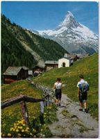 Zermatt - Findeln mit Matterhorn