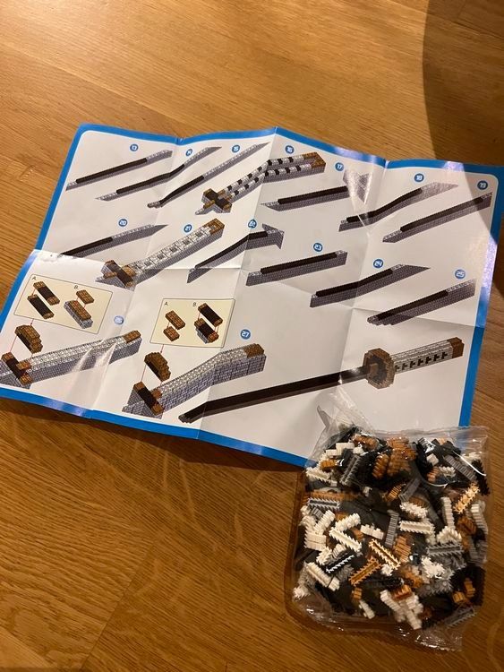 Kit di costruzioni: Bricks Samurai Schwert Replika – Nuovo e nell'imballaggio originale da Döttingen venduto da Swissquisite 4
