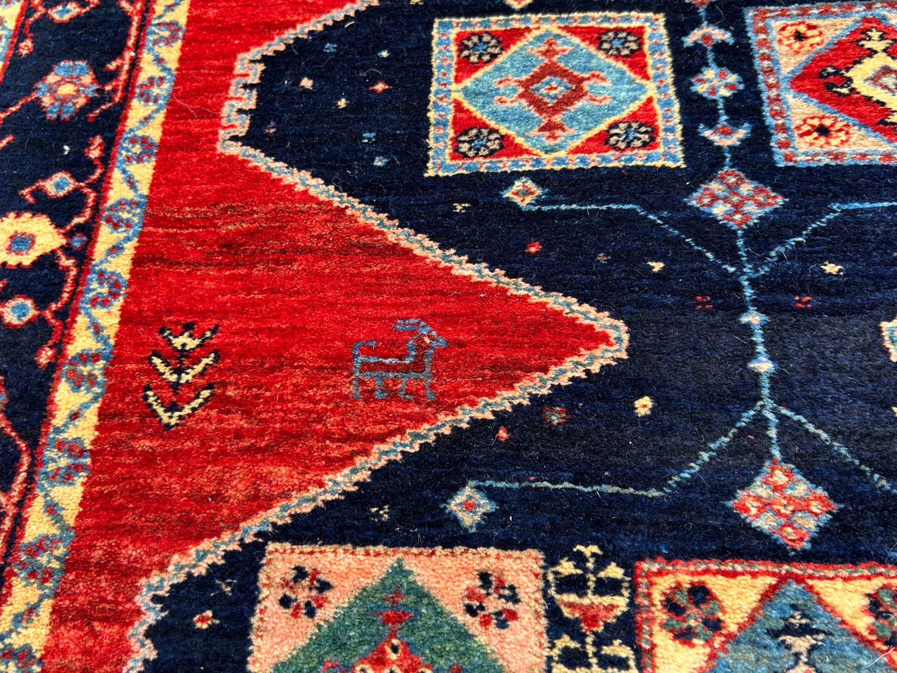 Tappeti: Extrem feine schöne Perfekte Kashkuli Perserteppich 118x84cm – Usato da Steinhausen venduto da Super05 1