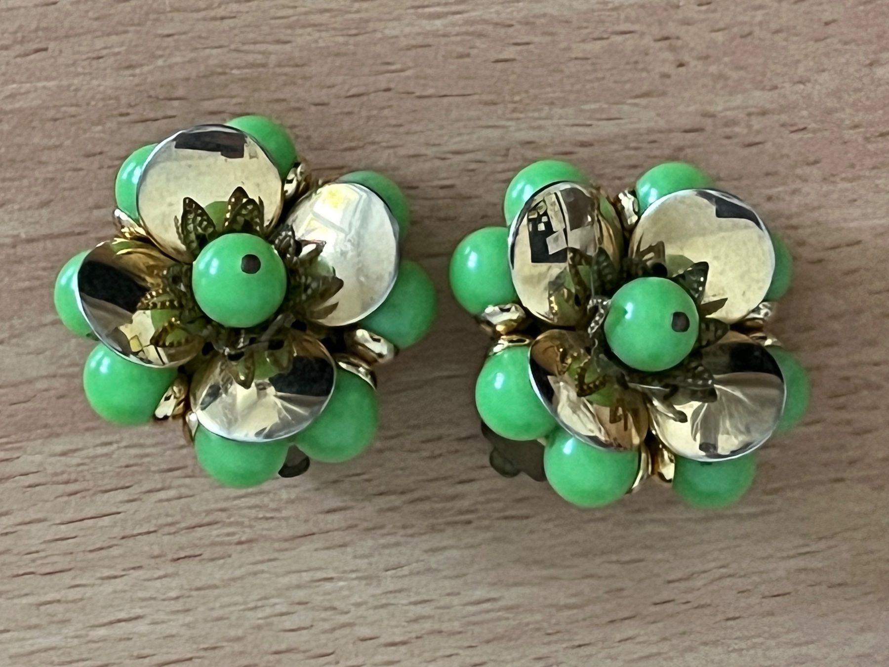 Orecchini pendenti & Orecchini a lobo: Wunderschöne vintage Ohrclips – Usato da Roggwil BE venduto da KarotteV