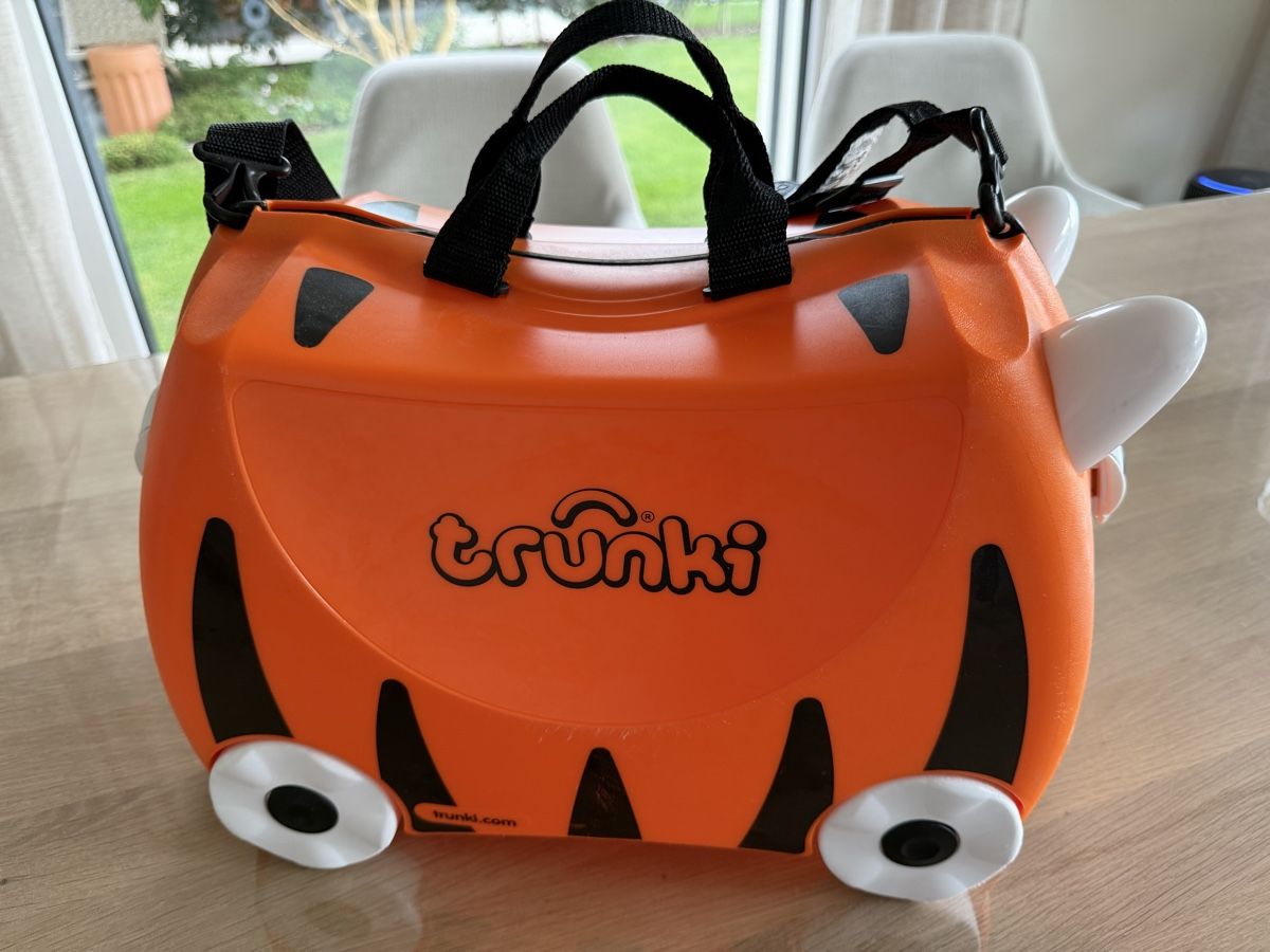 Trunki Valigie: Trunki Kinderkoffer Tipu Tigre  – Usato da Oberhofen TG venduto da Solano84