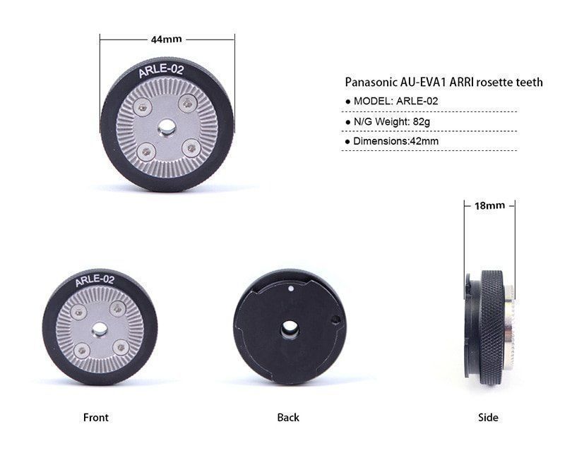 Unità & Adattatore: ARRI Rosette Panasonic AU-EVA1 Bajonett – Nuovo e nell'imballaggio originale da Büttikon AG venduto da stegeri 2
