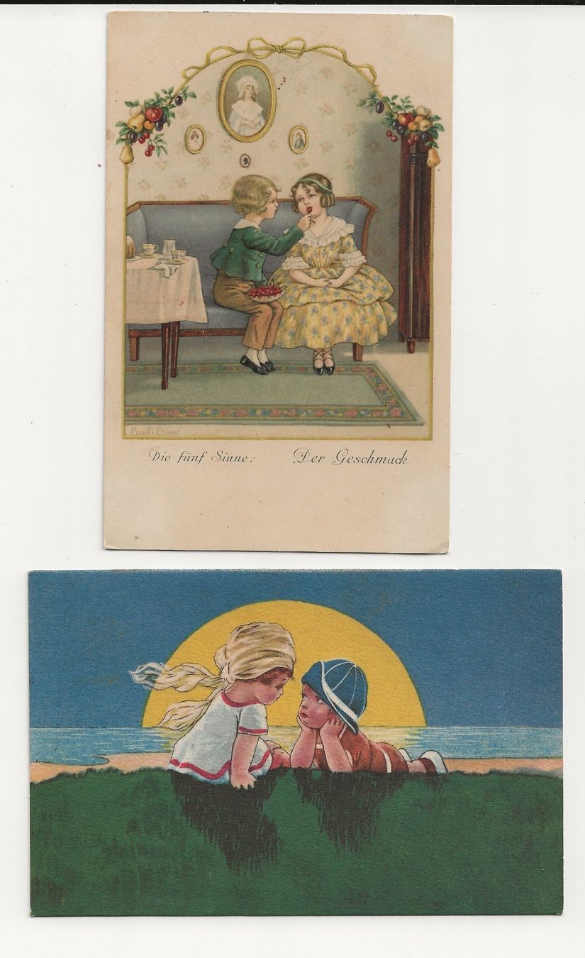 Ansichtskarten: 2 AK 1924/26 Freundschafts Karten – Gebraucht aus Greifensee von 315WDO