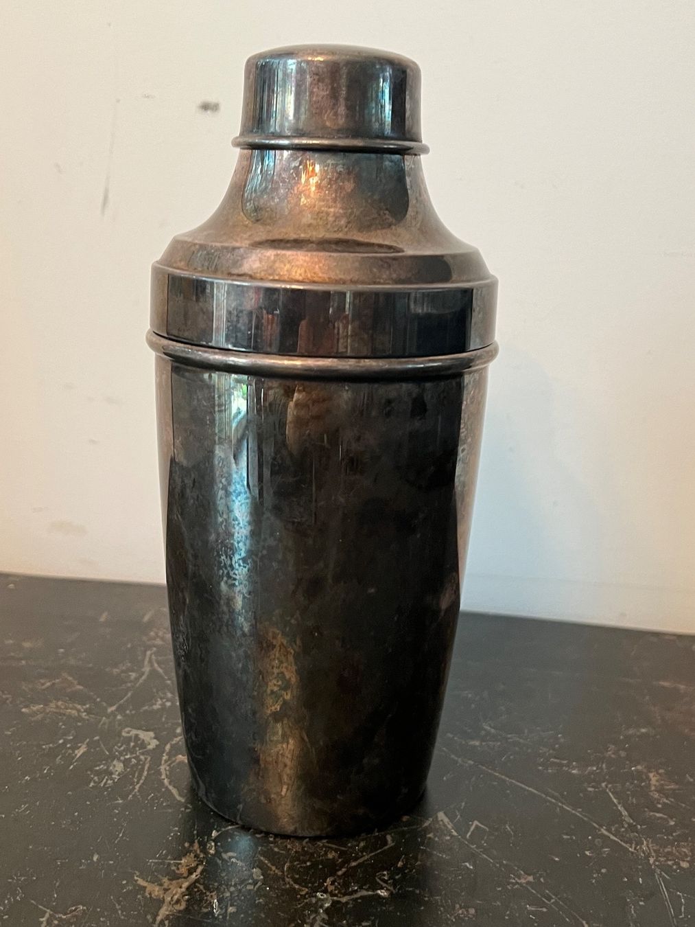 Karaffen: Art Deco versilberter Shaker Alpacca 12 – Gebraucht aus Wabern von La-Vitrine 1
