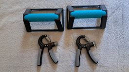 Handtrainer / Hand Grip Trainer Liegestützgriffe / Push-up-G