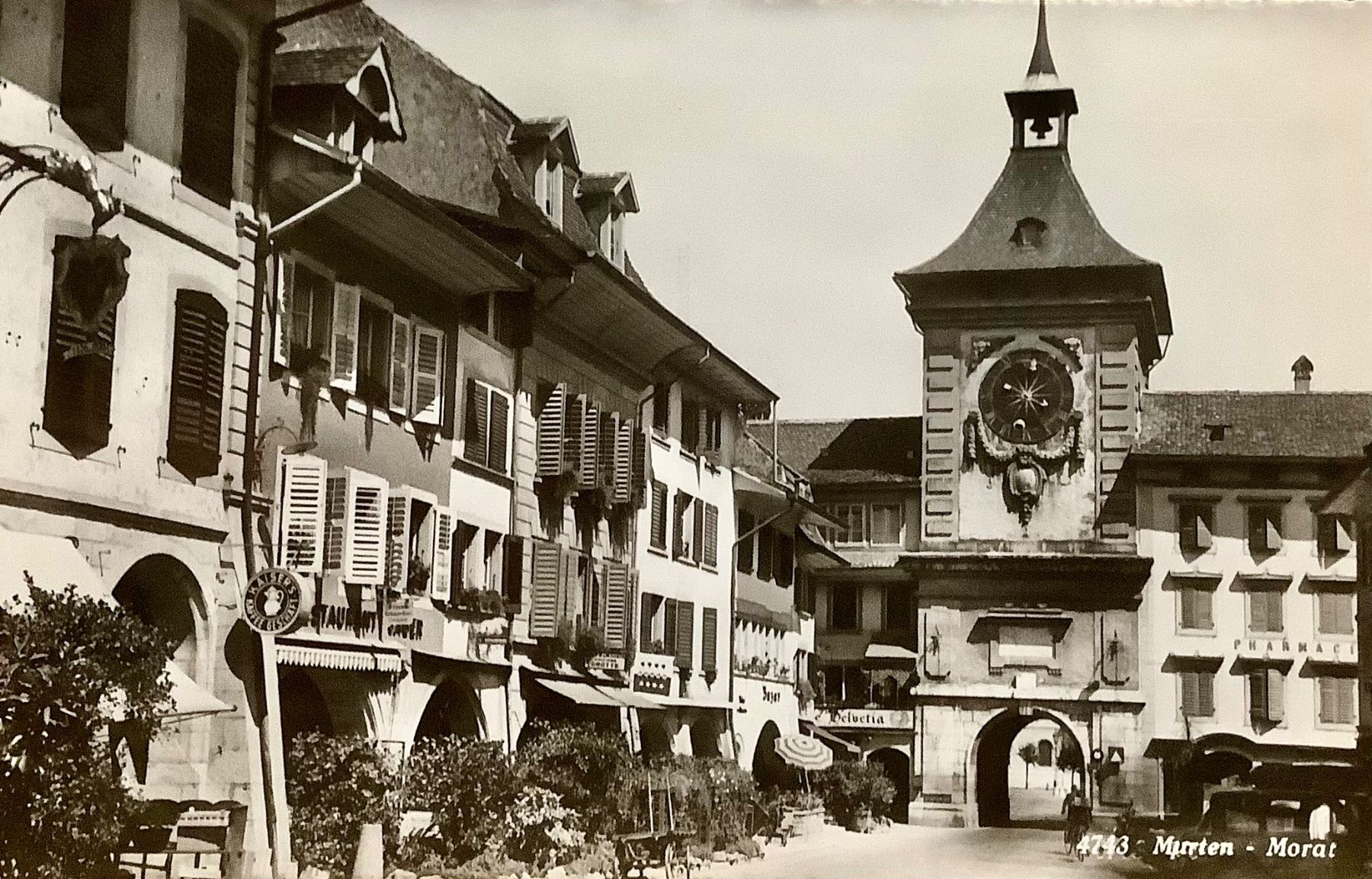 Cartes postales: MORAT - Berntor & Altstadt – D'occasion à Root par ENGLAND-TREASURES 1