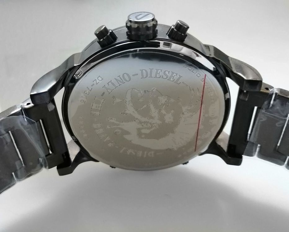 Neue DIESEL MR. DADDY 2.0 DZ7315 grosse Herren Uhr 5