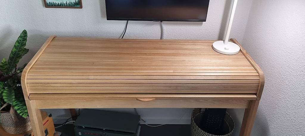 Scrivanie: Zuiver Barbier Schreibtisch in Eiche – Usato da Zürich venduto da MJH2302 4