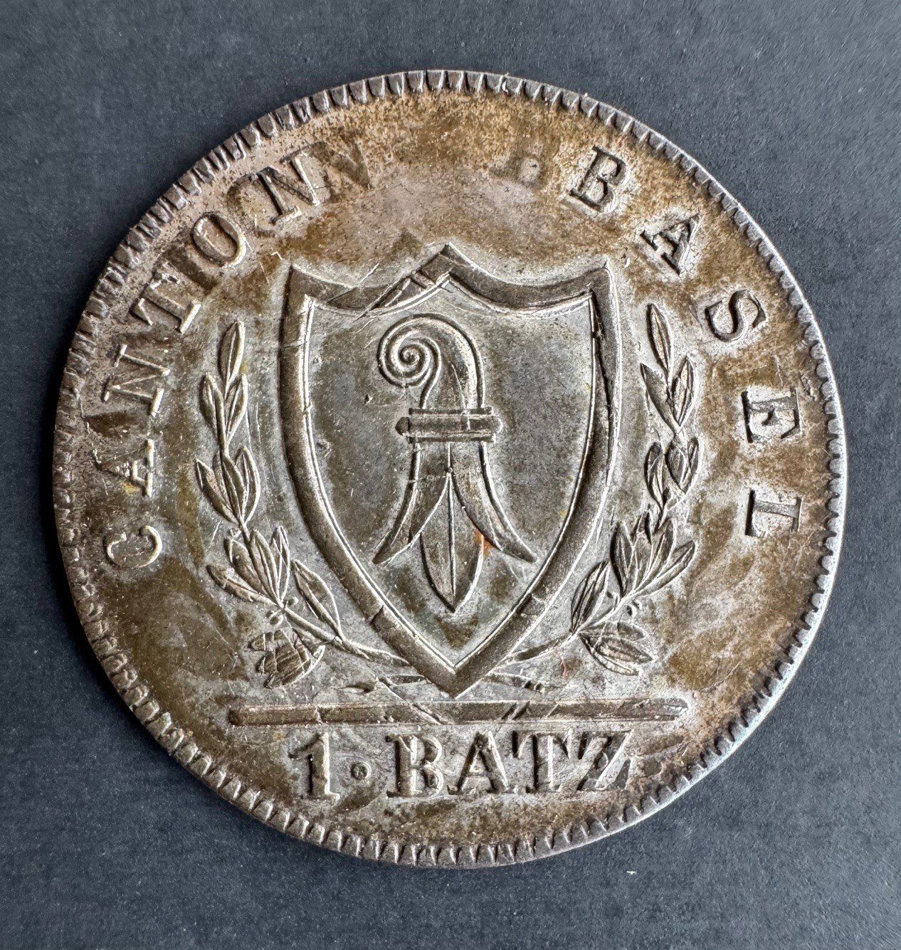 Tutti le monete: Basel - 1 Batzen 1826 – Usato da Meilen venduto da coins4sale
