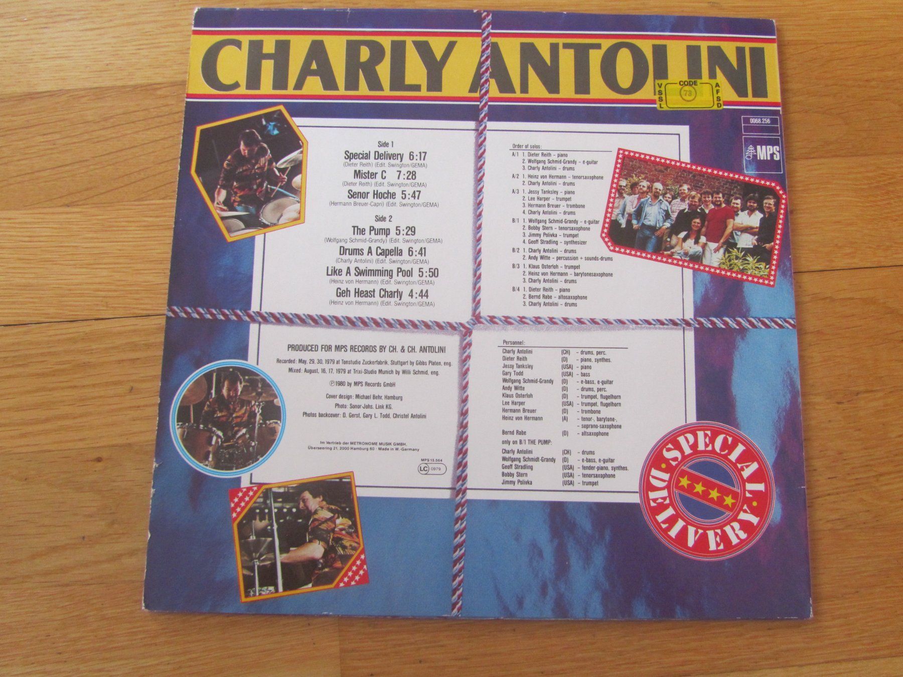Schallplatten: Charly Antolini:   Special Delivery LP – Gebraucht aus Seengen von mikelele 3