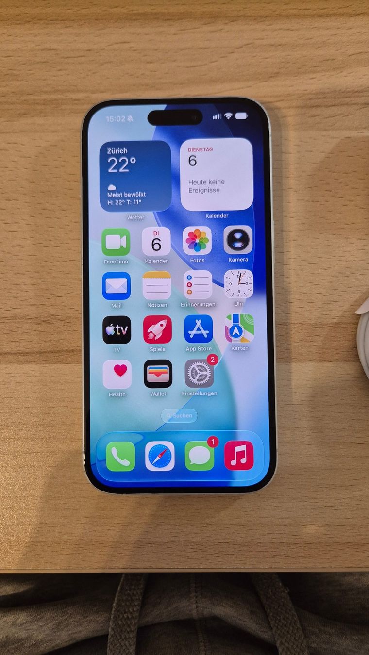 Apple Portables: iPhone 16 256GB White 3038 – D'occasion à Münchenbuchsee par MV_Solutions 1