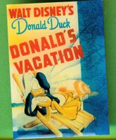 Disney   Plakat  DONALD'S VACATION