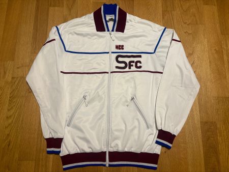ORIGINAL SERVETTE FC TRAINERJACKE HCC 1979/80 SFC VESTE 54
