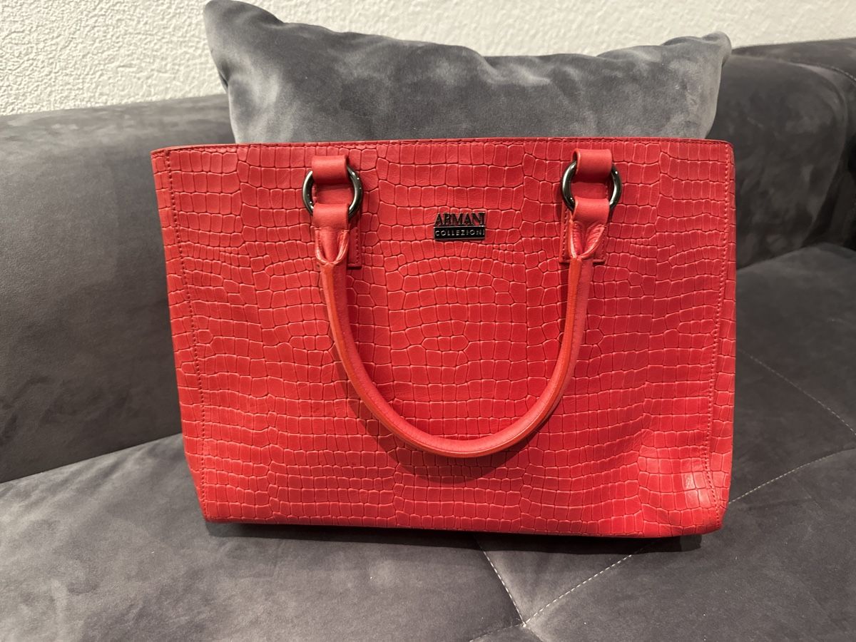Armani Borse da donna: Armani Handtasche Rot neu – Nuovo (secondo la descrizione) da Däniken SO venduto da NBdesign 4