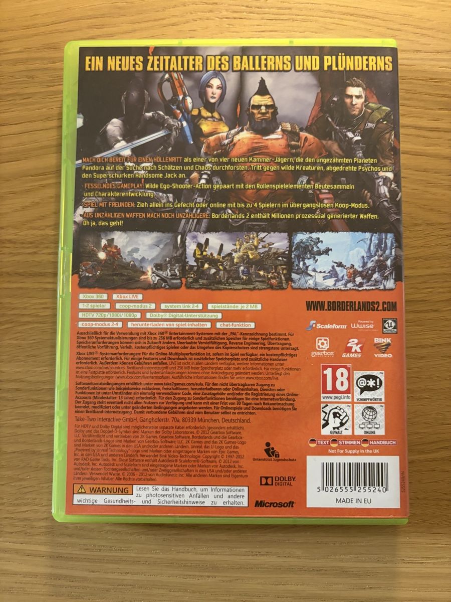 Microsoft Jeux: Borderlands 2 - Xbox 360 – D'occasion à Pully par FunkyGames 1