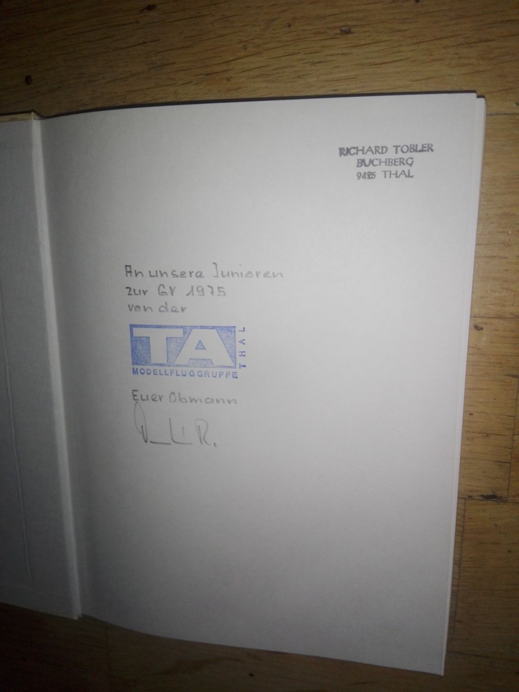 Libri: Flugbuch eines Privatpiloten  (Adolf Jacob) – Usato da St. Gallen venduto da elkapone 1