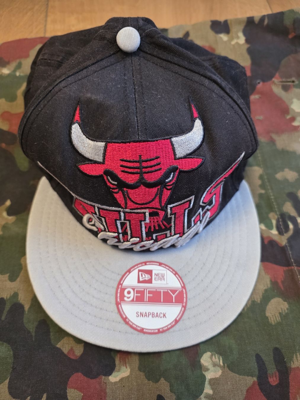 Copricapi, berretti & cappellini: Chicago Bulls Kappe Snapback New Era Cap – Usato da Dorf venduto da Echo_Elements 1