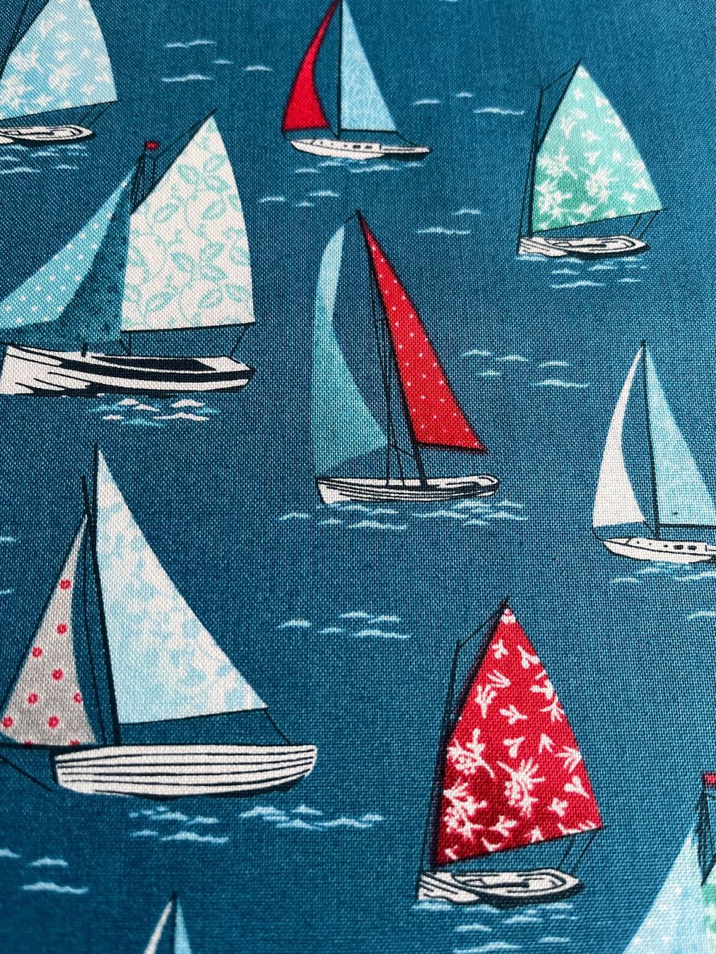 Tissus: Patchworkstoff  Schiff ahoi – Neuf (Voir description) à Seuzach par KreativmitStoff 2