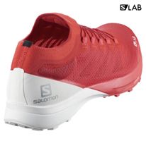 Salomon S/LAB Sense 8 Laufschuhe Rot Gr.40 Sohle leicht ver.