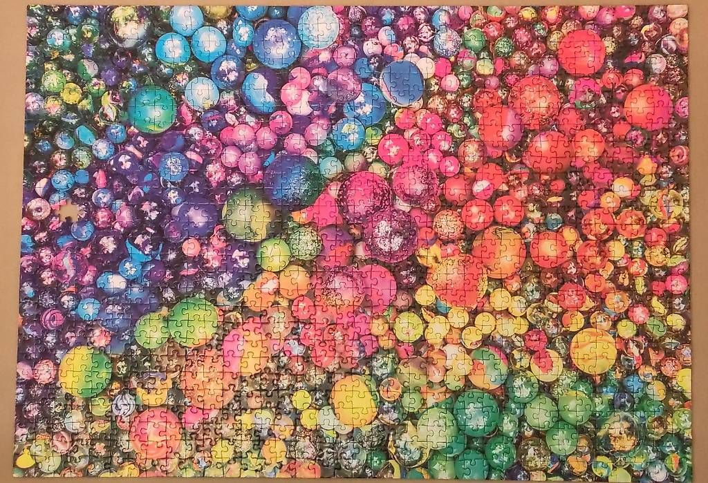 Puzzles: Puzzle "Marbles" von Clementoni, 1000 Teile – D'occasion à Zug par dom_j2s6 1