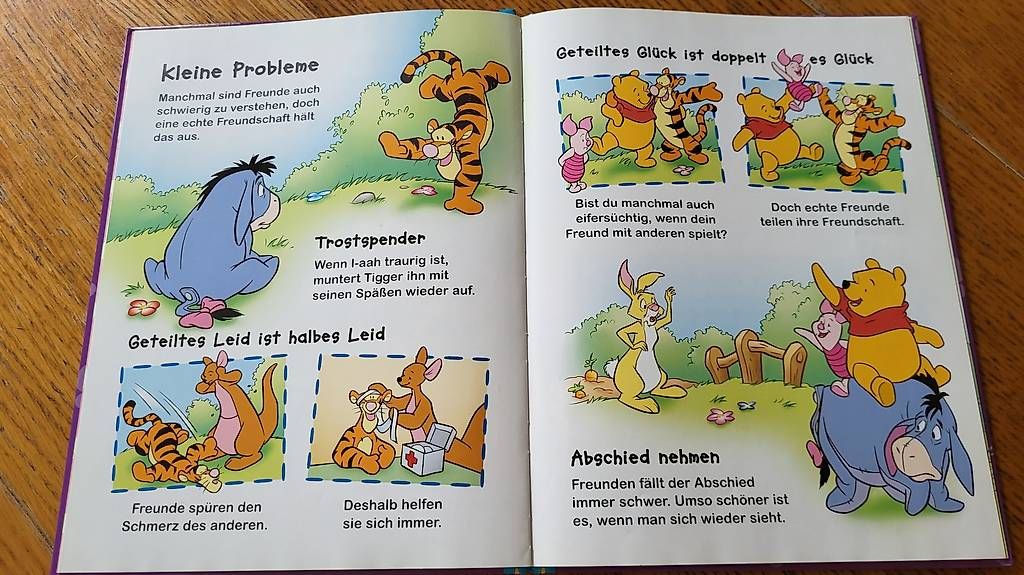 Bücher: WINNIE PUUH Buch Gefühle – Gebraucht aus Rorschacherberg von Maku007 1