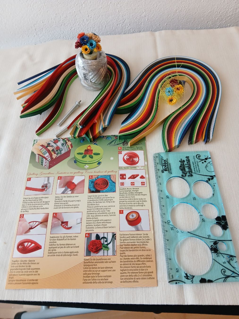 Kit bricolage: Quilling Streifen – Usato da Galgenen venduto da Leila46