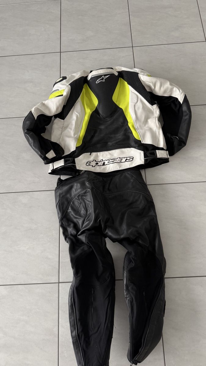 Alpinestars Completi: Alpinestars Lederkombi Grösse 54/52 – Usato da Horw venduto da ankt53 1