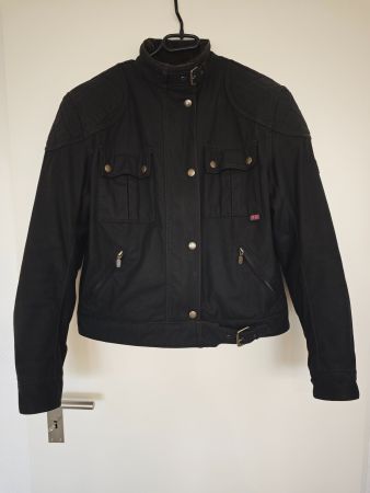 Bellstaff Motorradjacke Wax Heritage Style mit Protektoren