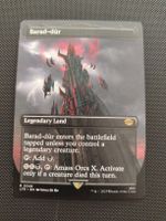 Magic Karte Barad-dur Borderless LTR guter Zustand