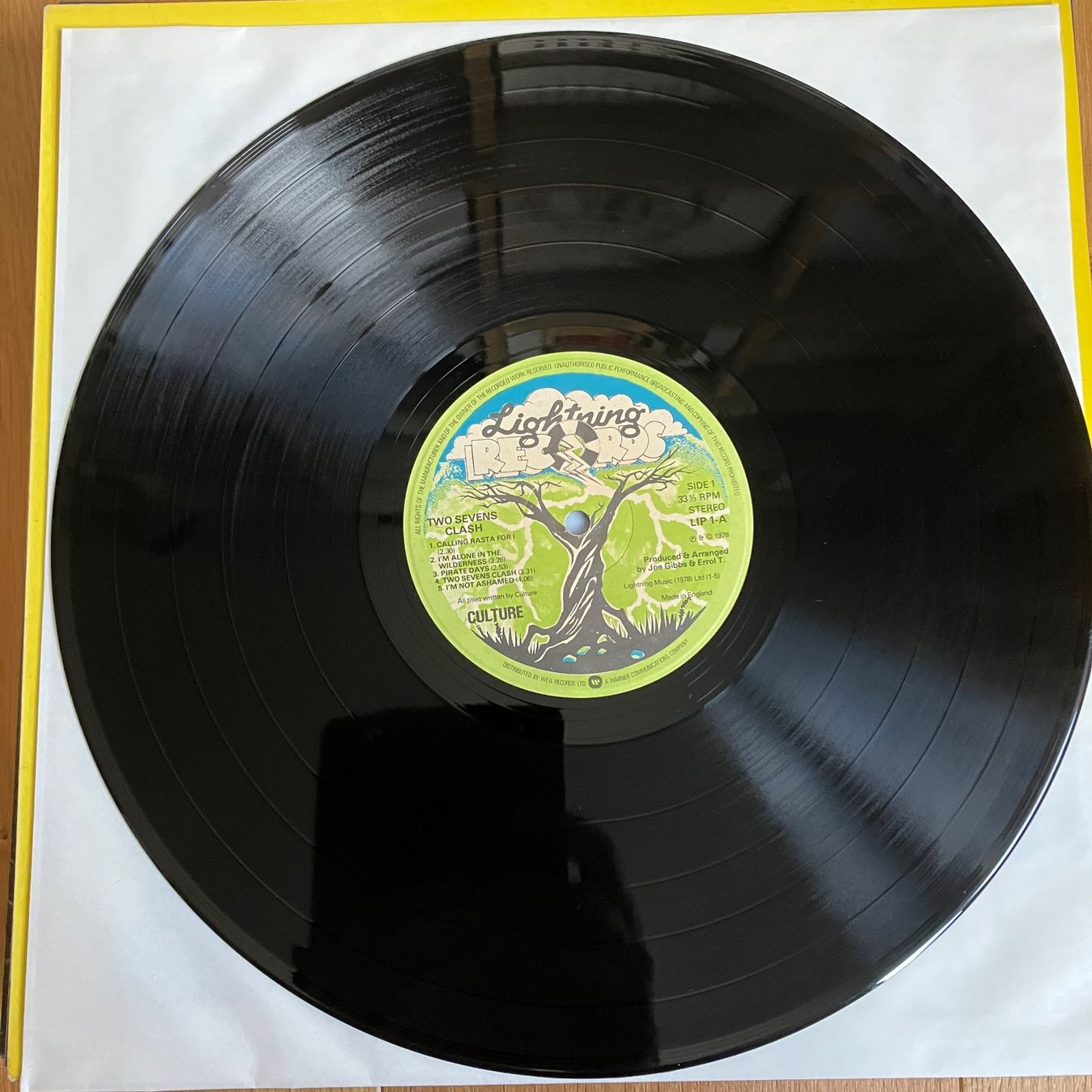 Dischi in vinile: Culture – Two Sevens Clash – Usato da Altdorf UR venduto da Metallic0 1